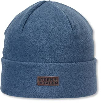 Sterntaler Unisex Kinder Mütze Baby Beanie Mütze Fleece, tintenblau, 55