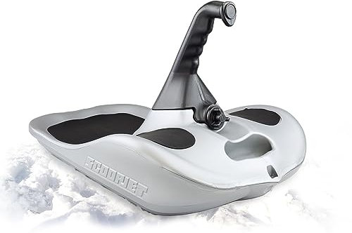 ScoopJet® Speed Carver, Weltmeister-Lenkbob, neues Sportgerät, einzigartiger Carving Bob, Schneebob, Schlitten, Rodel, Zipfelbob, extrem stabil für Erwachsene & Kinder, 10 Jahre Garantie