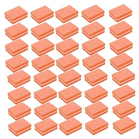 Abaodam 100piezas Esponjas De Para Uñas Mini Bloques De Pulido De Alta Elasticidad Para Manicura y Pedicura Limas Para Uñas De Manos y Pies
