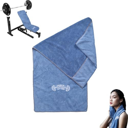 Toalla de Fitness, Toalla Deportiva De Microfibra, Toalla Gimnasio, Gimnasio de Toallas Deportivas Rápidas Absorbente para Hombre Mujer Fitness Gimnasio en casa, Viaje y Piscina Yoga(95*42cm )