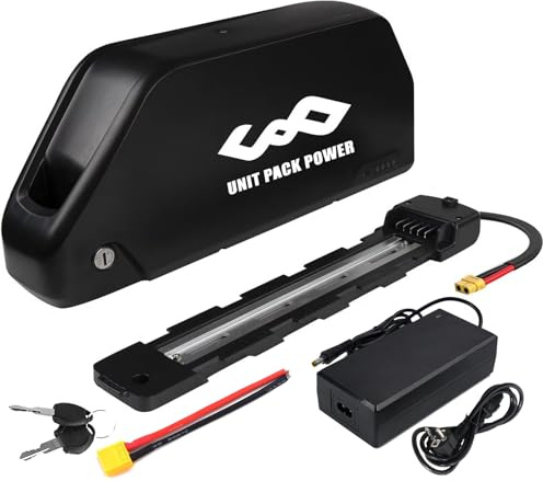 Batterie Lithium-ION 52V 25Ah 1500W pour vélo électrique avec Cellule Samsung 5000mAh – Batterie de vélo électrique Lithium-ION pour 1500W/1200W/1000W/750W Moteurs