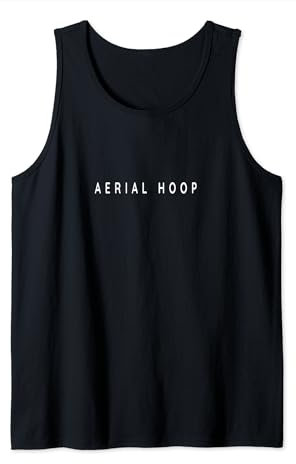 Aerial Hoop Aerialisten / Circus Artists Modern Schriftart Tank Top