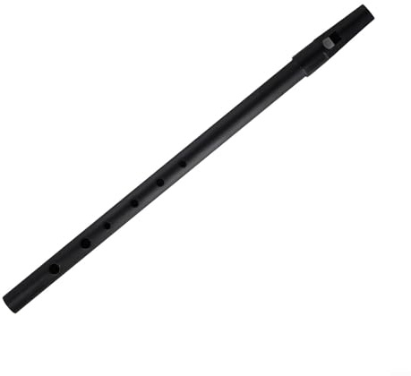 Irish Penny Whistle 6-Loch-Flöte in C/D-Taste, entworfen für Musiker aller Niveaus (C)