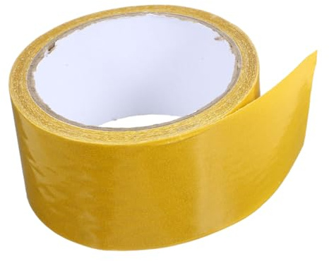 TOPBATHY Heavy Duty Cloth Carpet Repair Tape Adhesive Sealing Tape for Floors Yellow for Carpet Splicing