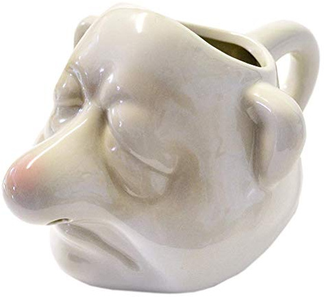 EMUKOEP Egg Separator Ceramic White for Baking | Funny ceramic egg separator, food-grade material. Creative kitchen gadget for home cooking. Easy to use and clean.