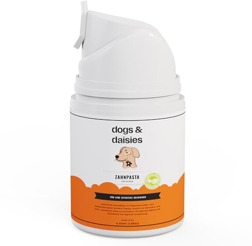 Dogs & Daisies Dentifrice Naturel pour Chiens, Écorce de Magnolia et Saule, 50 ml