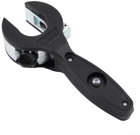 Ratschen-Rohrschneider, Aluminium-Ratschenrohr, Kabelschneider, Werkzeug 10–42 mm für Edelstahl-Kupferrohre, Kunststoff-PVC-Rohre