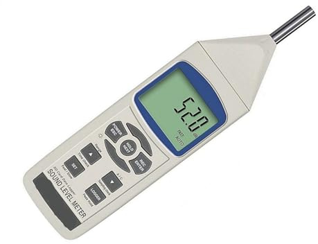 Fonometro, SL-4033SD Fonometro Precisione 0,1% Ampio range Materiale plastico