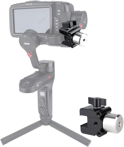 NICEYRIG Gimbal Counterweight Mounting Clamp | Compatible with DJI RoninS/RoninSC/Zhiyun Weebill Lab/Crane 2/Crane 3