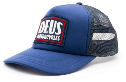Deus Crimson Trucker Cap - Navy