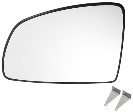 A ABSOPRO Spiegelglas Links Beheizbar Für Opel Meriva A 02-10 1 Stück | Größe 17.4x12.1cm, Material Glas/ABS, Glas Typ Asphärisch, Farbe Schwarz, OE 6428779/6428720