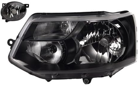 Johns, Scheinwerfer Halogen passend für VW Transporter T5 11/2009 - wa. H4 Li. + Nebel