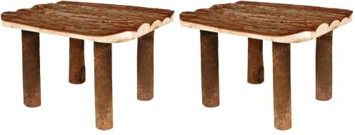 TRIXIE 6226 Natural Living Unterstand für Kaninchen, 30 × 22 × 25 cm, 1 Stück (2er Pack)