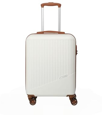 travelite 4 ruote valigia a mano piccola 34 litri, serie bagagli BALI: Trolley rigido in ABS conforme alle dimensioni del bagaglio a mano IATA, 55 cm.