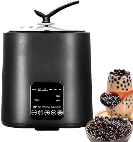 STDZQCWY Pentola Automatica Pearl da 9 Litri, Pentola di Cottura Pearl, con Touchscreen E Funzione Timer, Cuoci-Tapioca Pearl Commerciale da 1300 W, per tè Boba/tè al Latte