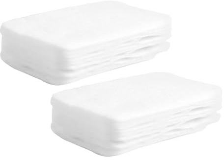 BESTYASH 200 Stück Einweg Make Up Entferner Pads aus Dünner Seide Sanfte Reinigungspads für Gesicht Hautfreundlich Kompakt und Praktisch für Reisen und Tägliche Gesichtsreinigung