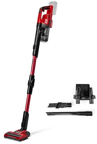 Einhell Aspirador de Mango con batería TE-SV 18 Li-FLX-Solo Power X-Change (18 V, sin Bolsa, tecnología ciclónica, 2 Modos de aspiración, Tubo con articulación, Sistema de Filtro Triple, sin batería)