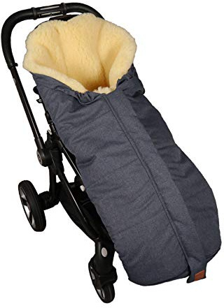 Kaiser Kinderwagen Fußsack X-Large, navy melange, 6721272