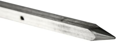 GGM Gastro Spieß für Dönergrill DOKE1 445 mm | Lebensmittelechter Edelstahl, zeitsparende Reinigung, robuste Bauweise für den Dauereinsatz, passgenaue Montage