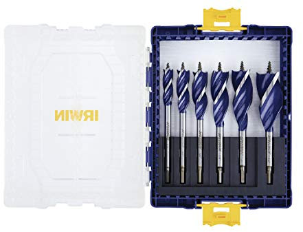 Irwin Tools IRWIN Speedbor Drill Bit Set for Wood, 6-pc. (IWAX236PC)