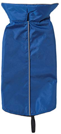 DAIHAN Hundemantel Hundejacke wasserdichte für Hunde, Reflektierende Wintermantel Warm Mantel Jacke Winddicht Hundebekleidung Warme Haustier Outfit Kleidung,Blau,S