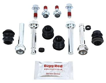 Bigg Red - Brake Caliper Slider Bolt Kit - Front - Axle Set - Fits ADVIC Single 60mm dia Piston Calipers - Compatible with Selected Models