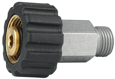 Adapter | für Hochdruckreiniger | bis 400 bar | M22x1,5 IG x M16x1,5 AG | Schlauch Lanze Hochdruckpistole