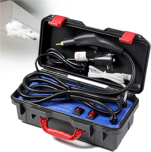 Máquina de vapor portátil de alta temperatura for limpieza, limpiador de vapor de alta presión, sin tanque y resistente for uso comercial en el hogar, lechada, azulejos, cocina, baño, detalles de auto