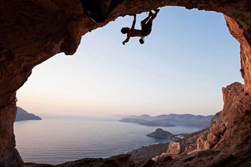 Cuadro fotográfico escalada – Made in France – Cuadro de cristal acrílico 90 x 60