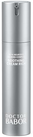 BABOR Doctor Soothing Cream Rich | Rich Face Cream for Sensitive Skin | Relieves Irritation from Itching and Redness | With Neuroxyl & Panthenol | Vegan | 50 ml