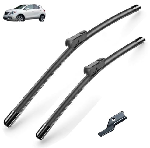 Frontwischer-Set für Opel Mokka Buick Encore 2012–2020 2013 2014 2015, beschichtetes Scheibenwischerblatt, 26+14Zoll(Left hand drive)