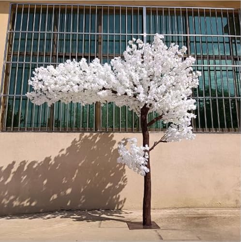 Cerezo Artificial,Cerezo Artificial De Color Rosa Hecho A Mano, De Madera Natural Y Flores Realistas para DecoracióN del Hogar, Oficina, Fiesta,02,1.8x1.5m