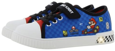 Leomil Super Mario Zapatillas Niño con Luces Deportivas | Zapatos para niños, Ligeros y cómodos, Ideal para la escuela y el tiempo libre, Nintendo, Regalo para Niños