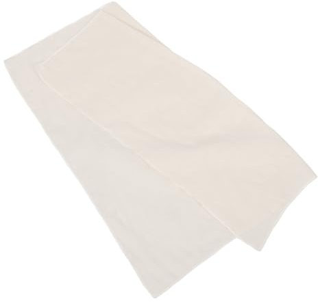 VICASKY Étamine en Coton Double Couche 90x90 Cm, Tissu Filtrant Multi-usage pour Tofu, Yaourt et Jus, Passoire en Tissu Réutilisable Cuisine et Pâtisserie, Linge Filtrant sans Colorant