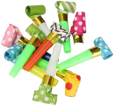 Lot De 100 Sifflets Jouets Amusants For Enfants, Idéal For Les Fêtes D'anniversaire (filles Et Garçons) Pour FêTe