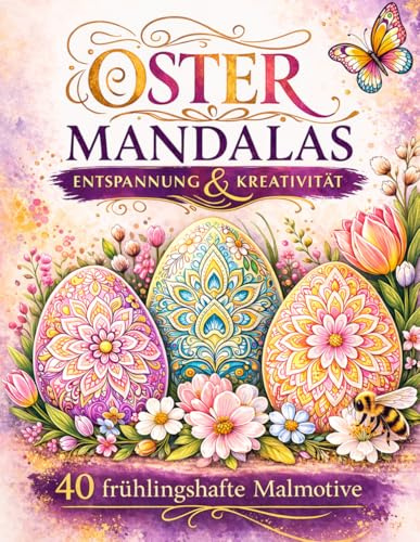 Oster Mandalas Entspannung und Kreativität: 40 frühlingshafte Malmotive