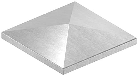 Fenau | Pfeilerbedecker/Pfosten-Kappe | für Quadratrohr | Maße: 120x120 mm | Stahl S235JR, roh