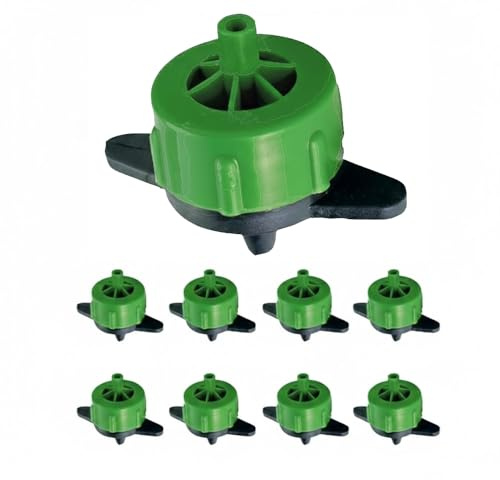 Gotero Autocompensante 2 Litros | Pack 100 Goteros para Riego por Goteo | Goteros Autocompensantes para Riego | Goteros para Riego Macetas | Goteros Autocompensantes 2 l/h | Para Tuberia de Goteo