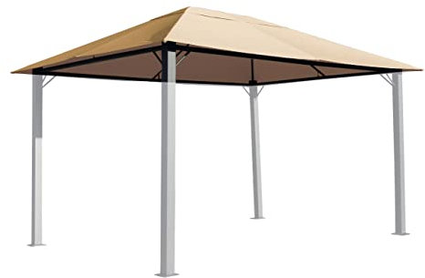 QUICK STAR Ersatzdach für Pavillon Paris 3x4m Pavillondach Sand