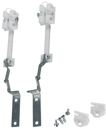 LUTH Premium Profi Parts Charnière de porte compatible avec Siemens 00659216 Kit de charnière de meuble droite/gauche pour lave-vaisselle avant de cuisine