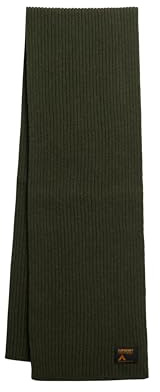 Superdry Damen Workwear Strickschal Surplus Goods Olivgrün 1SIZE