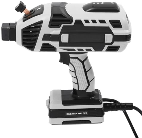 Máquina de soldadura,Kit de máquina soldadora Inversor IGBT–Pistola Soldadora Arco Portátil Portátil Con 6 Ajustes Corriente Variable,Para Reparación Automotriz