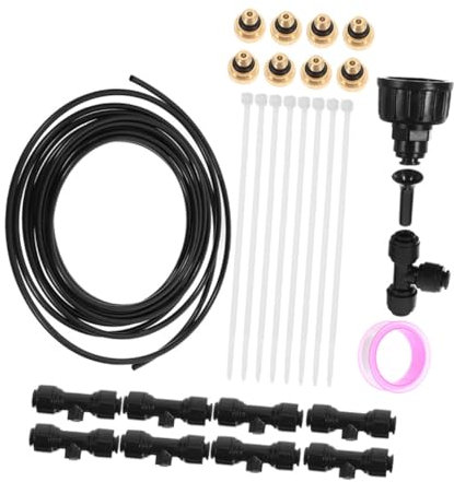 SUPVOX Accesorios Para Invernadero Kit De Riego Por Aspersión Manguera Riego Automático Para Césped y Patio