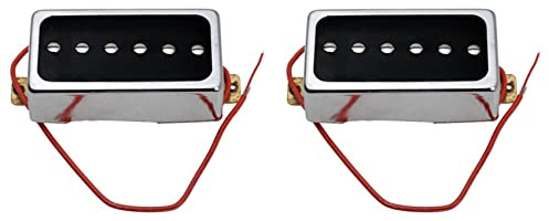 KEALLANS 2X P90 Elektrisch Gitarren Pickup Humbucker Größe Einzel Spule Pickup Gitarren Teile und Zubehör-Hals