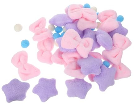 Cabilock 1 Juego De Cortina De Felpa para Puerta: Guirnalda De Bolas De con Lazo De Felpa, Bonita Guirnalda De Cuerdas Colgantes DIY, Decoración De Pared Kawaii para,