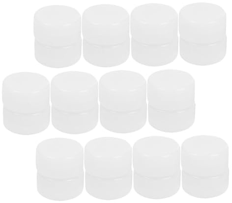 ORFOFE 50 Scatole Plastica per Sonagli Morbidi Sonori per Silenziosi con Palline Interne per Attività Infantili Materiale Resistente e Sicuro