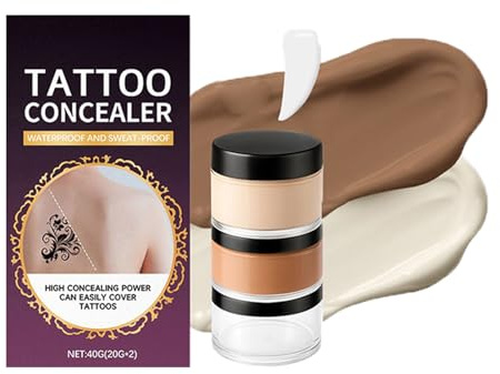 Maquillaje Corporal Camuflaje,Cubre Totalmente Impermeable Para Cicatrices,Base Antitranspirante Para Eventos Fiestas Bromas Diarias Aula Cosplay - Bromas Diarias Cosplay Fiestas Familiares Clases