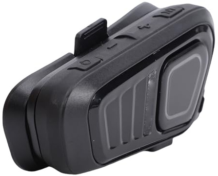 ZDAGELD Auricolare Interfono per Moto, Radio Parlante Wireless a Lungo Raggio con Interruttore PTT, Altoparlanti per Casco Impermeabili IP67 per Moto Urbane, Suburbane e Aree Aperte