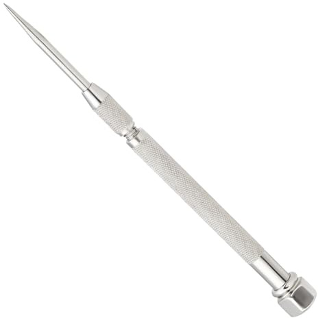 Akfldms Carbide Steel Metal Engraving Pen, Pocket Scriber Tool with Carbide Tip for Glass for Welding Marking