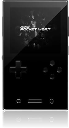 AYANEO Pocket VERT: console portatile retrò in formato verticale con Snapdragon 8+ Gen 1, display da 3,5 pollici a 60 Hz con 615 PPI e corpo in alluminio lavorato a CNC (Nero Mezzanotte, 8GB+128GB)